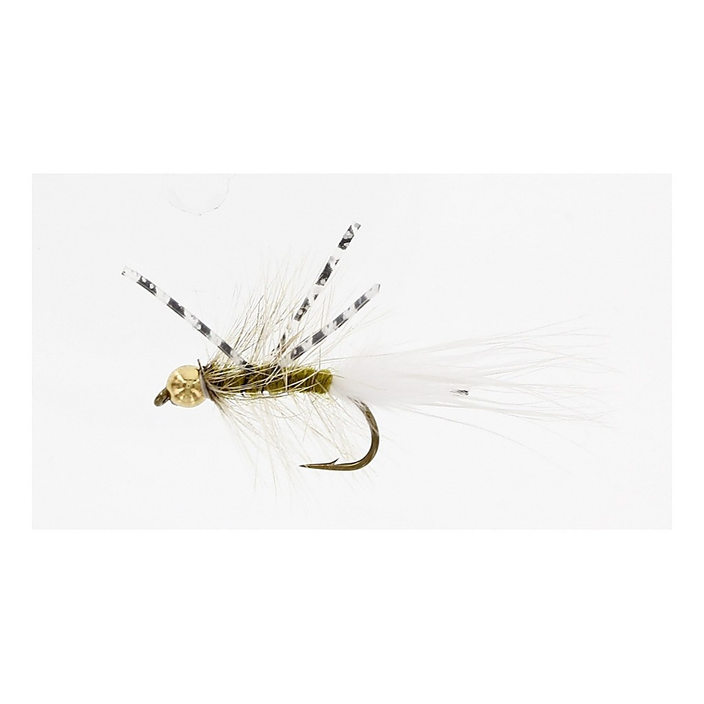 X-Fly Goldhead Olive Kamasan B170 #6 i gruppen Madding / Fluer / Streamere hos Sportfiskeprylar.se (FL22050)