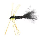Montana Rubber leg Black/Yellow Daiichi 2421 #6 i gruppen Madding / Fluer / Nymfer hos Sportfiskeprylar.se (FL24027)
