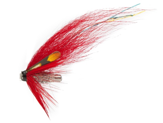 Red Mirror Red/Silver US Tube i gruppen Fiskemetoder / Fluefiskeri / Fluer / Tubefluer hos Sportfiskeprylar.se (FL74324r)