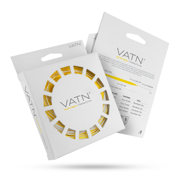 VATN Dry Fly Taper+ i gruppen Snøre / Flueliner / Enhåndssnøre hos Sportfiskeprylar.se (FLD3FPLUSr)