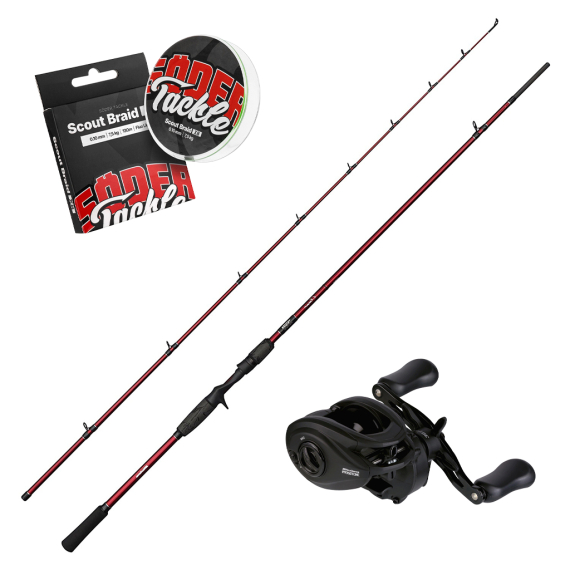 ABU Garcia Fränstam Signature Pike Combo 8\' -150g i gruppen Sæt / Kastesæt / Baitcastersæt Gedde hos Sportfiskeprylar.se (FRNSTMPKST)