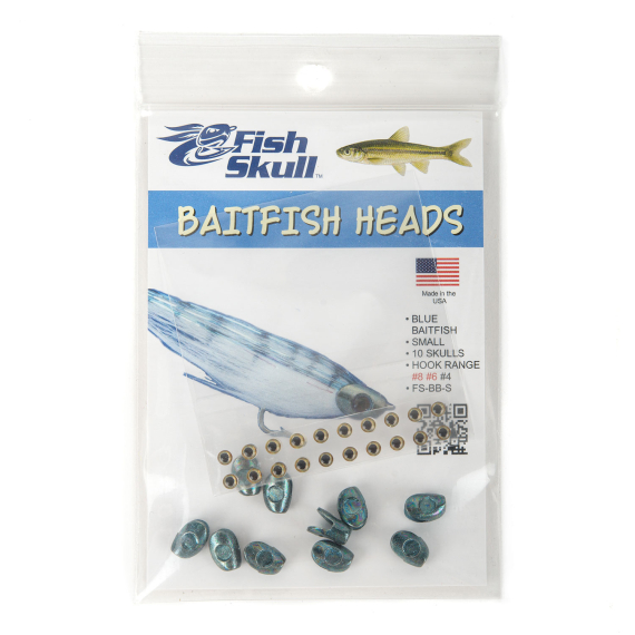 Baitfish Head - Blue Baitfish - Small i gruppen Kroge og endegrej / Fluebinding / Fluebindingsmateriale / Cones hos Sportfiskeprylar.se (FS-BB-S)
