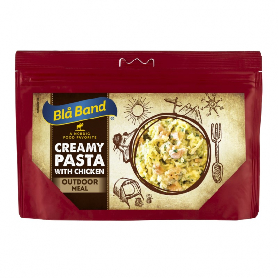 Blue Band - Creamy Pasta With Chicken i gruppen Outdoor / Lejrmad / Frysetørret mad hos Sportfiskeprylar.se (FTC212)