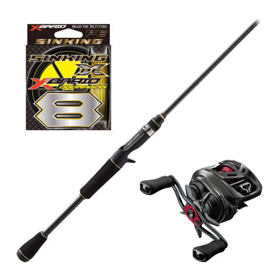 RAID Gladiator ANTI GA-65PBF Power Bait Finesse Combo i gruppen Sæt / Kastesæt / Kastesæt Aborre hos Sportfiskeprylar.se (GLADIATORSET)