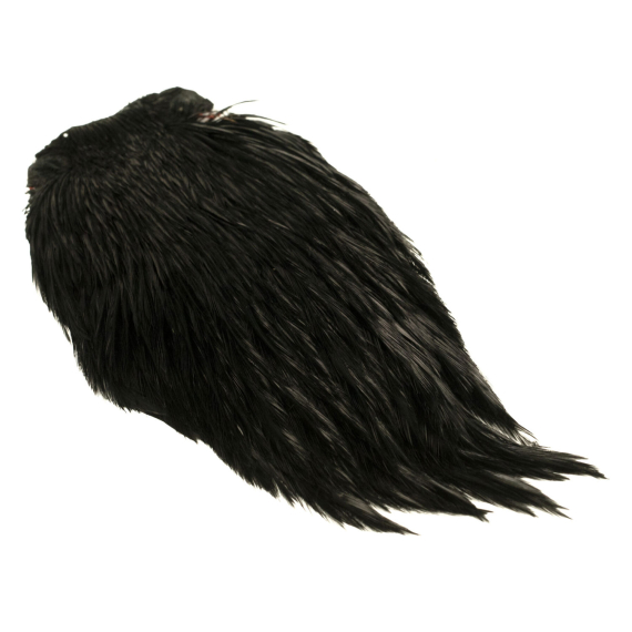 Indisk tuppnacke - Black i gruppen Kroge og endegrej / Fluebinding / Fluebindingsmateriale / Fjer og nakker / Nakker og sadler hos Sportfiskeprylar.se (GN28-31)