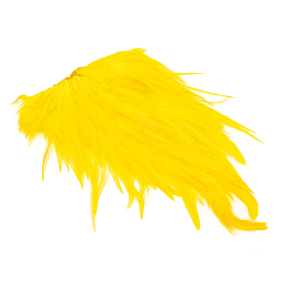 Indisk tuppsadel - Gul i gruppen Kroge og endegrej / Fluebinding / Fluebindingsmateriale / Fjer og nakker / Nakker og sadler hos Sportfiskeprylar.se (GN32-14)