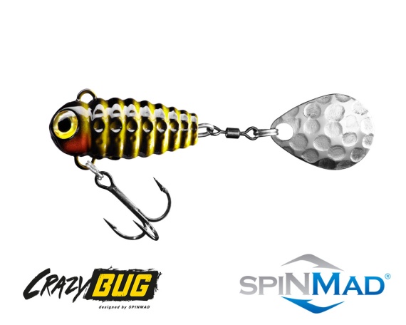 Spinmad Crazy Bug 6g i gruppen Madding / Læbeløse crankbaits hos Sportfiskeprylar.se (GS2501r)