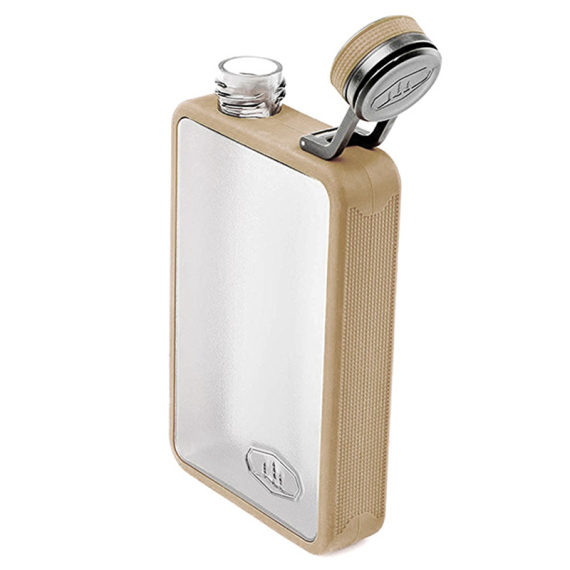 GSI Outdoors Boulder Flask 6 Oz Sand i gruppen Outdoor / Stormkøkken og køkkenredskaber / Vandflasker hos Sportfiskeprylar.se (GSI79343)