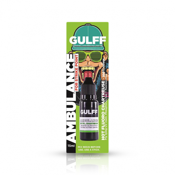 Gulff Ambulance 15ml i gruppen Udstyr og tilbehør / Superlim og epoxy / UV-lim hos Sportfiskeprylar.se (GU15ACr)
