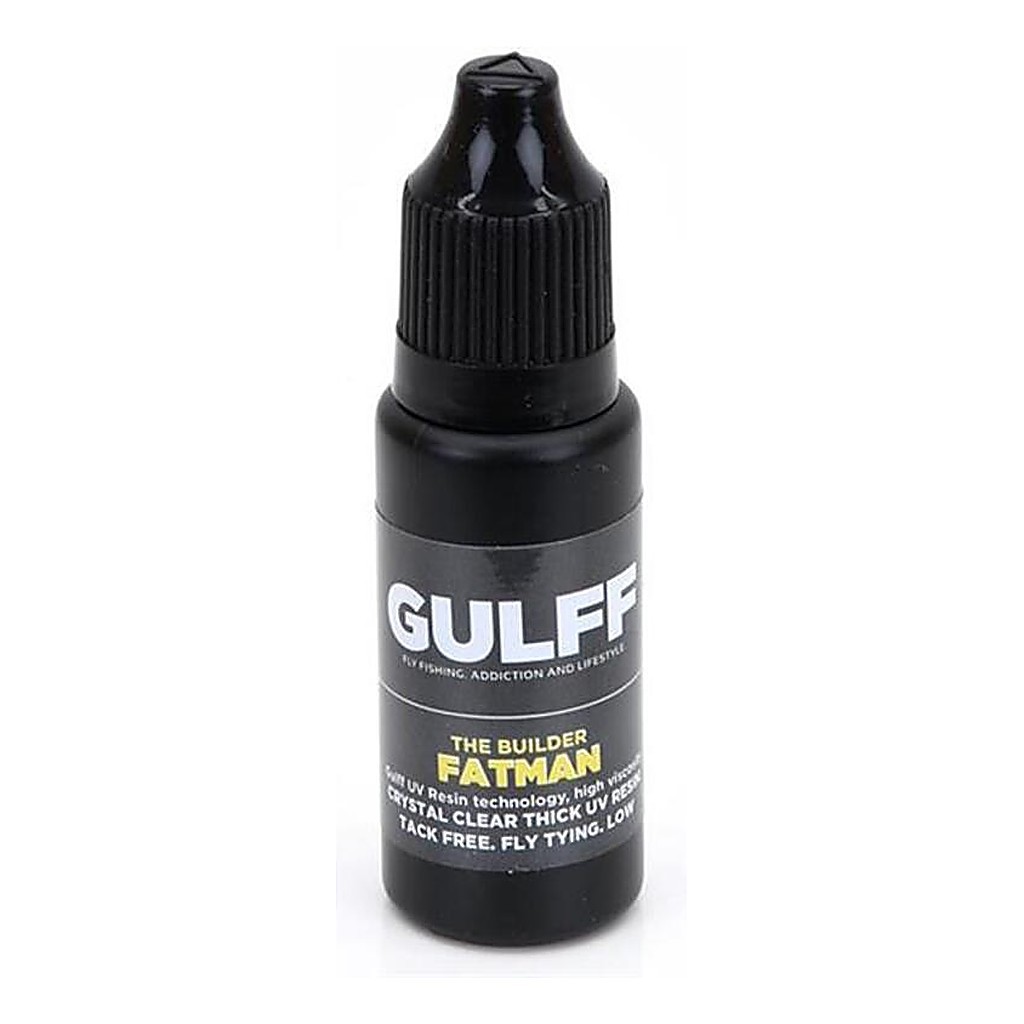 Gulff Fatman 15ml Clear i gruppen Udstyr og tilbehør / Superlim og epoxy / UV-lim hos Sportfiskeprylar.se (GU15CF)