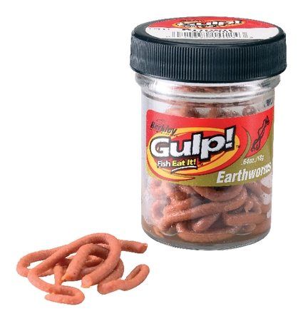 GULP Earthworms i gruppen Madding / Boilies, krogagn og forfoder / Lugttilsætning og ørred-dej hos Sportfiskeprylar.se (GULPEARTHWORMSr)