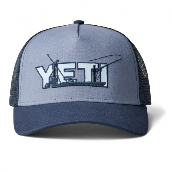 Yeti Skiff Hat Offshore Dark Blue i gruppen Beklædning og fodtøj / Kasketter og hovedbeklædning / Kasketter / Trucker caps hos Sportfiskeprylar.se (H010O)