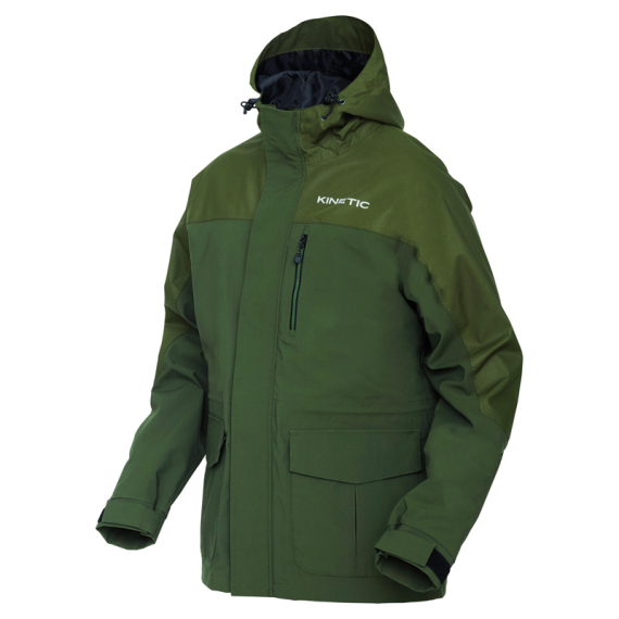 Kinetic Strider Jacket Army Green i gruppen Beklædning og fodtøj / Beklædning / Jakker / Regnjakker hos Sportfiskeprylar.se (H214-500-Sr)