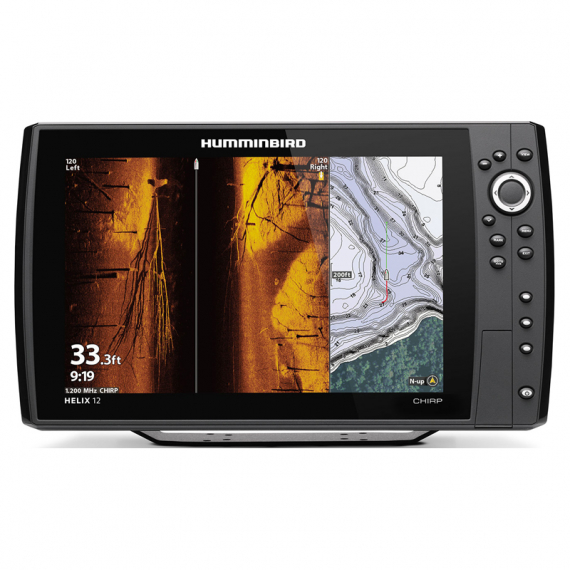 Humminbird Helix 12 CHIRP MSI+ GPS G4N i gruppen Bådelektronik / Ekkolod og kortplottere / Ekkolod- og kortplottersæt hos Sportfiskeprylar.se (H411450-1M)