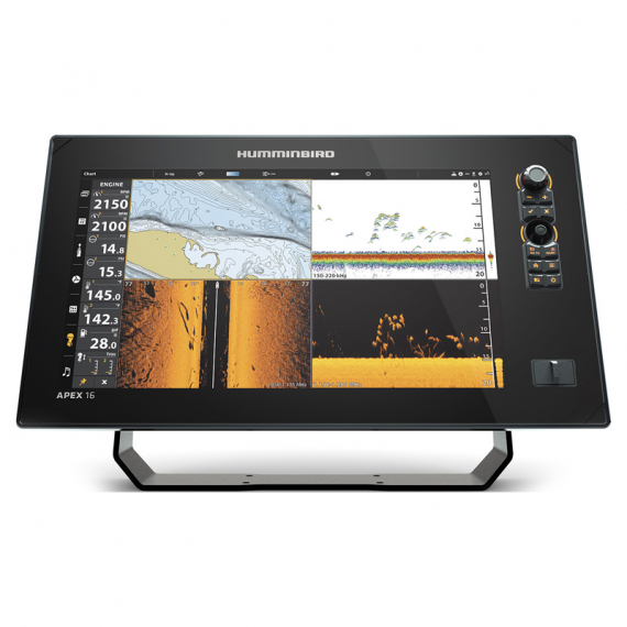 Humminbird APEX 16 MSI+ GPS i gruppen Bådelektronik / Ekkolod og kortplottere / Ekkolod- og kortplottersæt hos Sportfiskeprylar.se (H411500-1r)