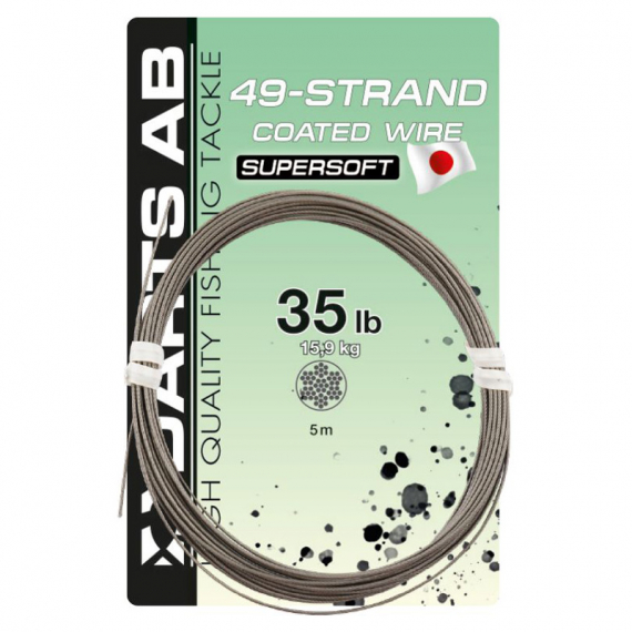 Darts 49 Strand Coated Wires 5m i gruppen Kroge og endegrej / Ledere og Forfangsmateriale / Forfangsmateriale / Wire hos Sportfiskeprylar.se (H516-055r)