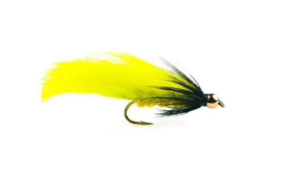 Zonker Yellow/Black Streamer size 8 i gruppen Madding / Fluer / Streamere hos Sportfiskeprylar.se (HF0213-8)