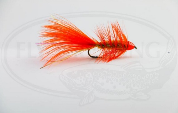 Wolly Bugger Cone Orange size 8 i gruppen Madding / Fluer / Streamere hos Sportfiskeprylar.se (HF1221-8)