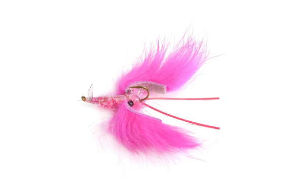 Crayfish Zonker Fluo Pink size #6 i gruppen Madding / Fluer / Streamere hos Sportfiskeprylar.se (HF9042)
