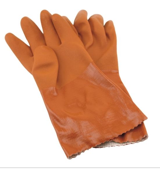 Sea Grip Vinyl Waterproof Gloves, Orange i gruppen Beklædning og fodtøj / Beklædning / Handsker hos Sportfiskeprylar.se (HG-620-L)