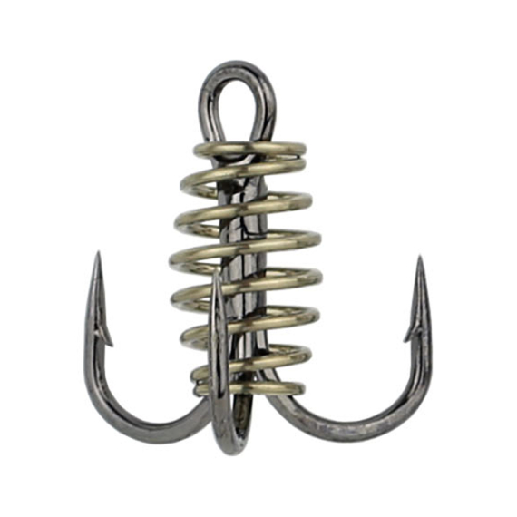 Hurricane Trekrok With Spiral i gruppen Kroge og endegrej / Kroge / Trebelkroge hos Sportfiskeprylar.se (HH301SK-10r)