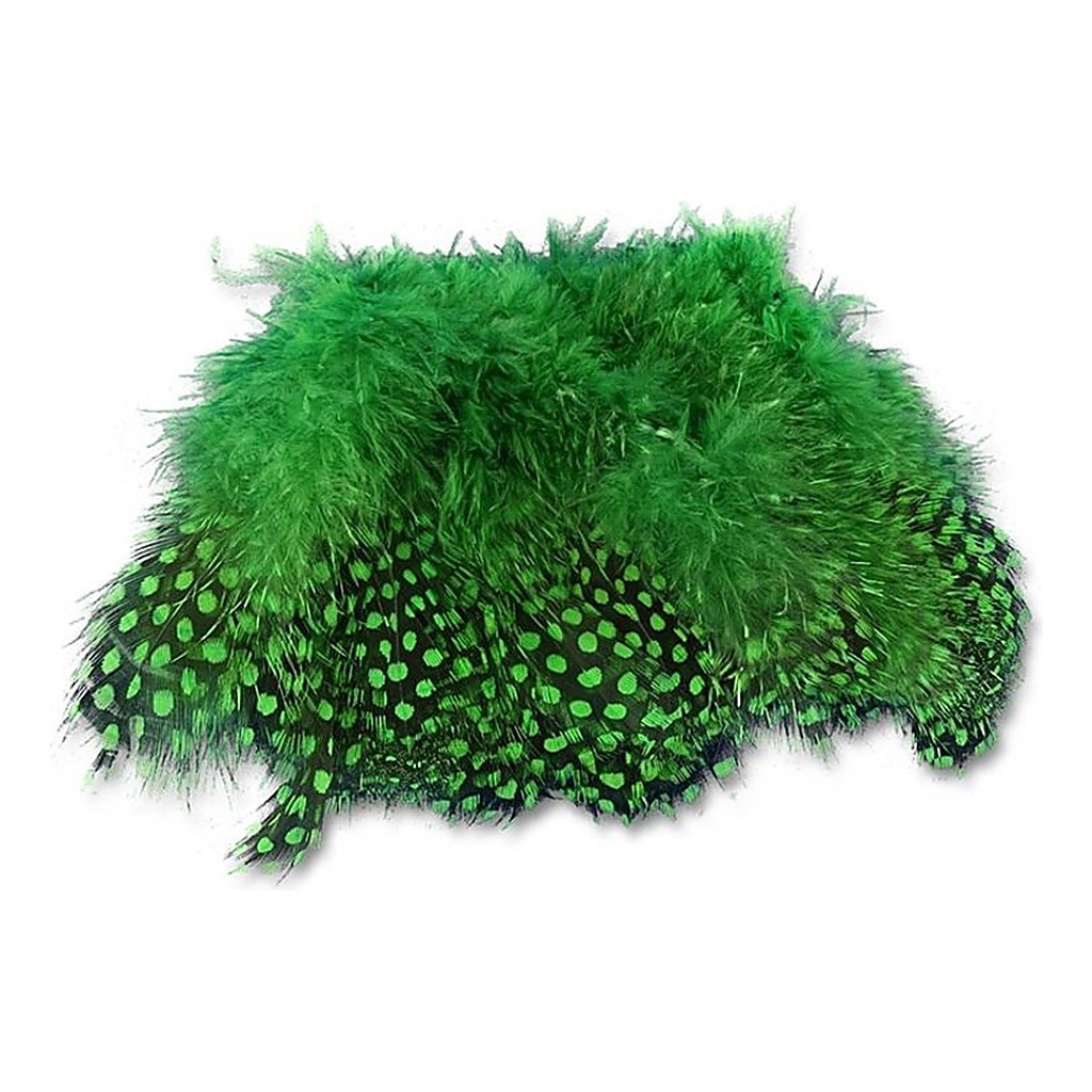 Strung Guinea Feathers Green Highlander # 184 i gruppen Kroge og endegrej / Fluebinding / Fluebindingsmateriale / Fjer og nakker / Andre typer fjer hos Sportfiskeprylar.se (HL-SGF184)