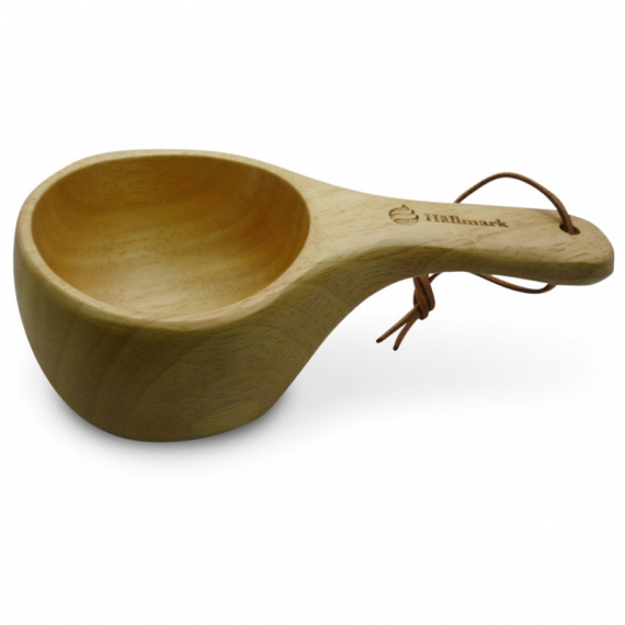Hällmark Wooden Cup with Handle i gruppen Outdoor / Stormkøkken og køkkenredskaber / Kopper og krus / Guksi-krus hos Sportfiskeprylar.se (HM8858)