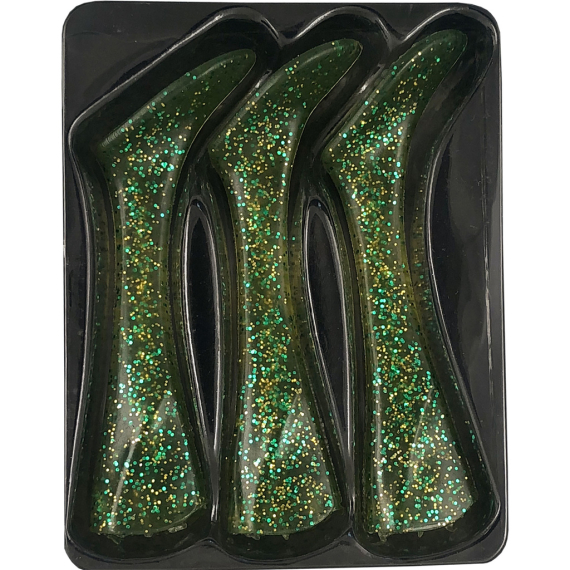 Headbanger Shad 22 Replacement Tails 3-pcs i gruppen Madding / Ekstra årer hos Sportfiskeprylar.se (HS-22-RT-Mor)