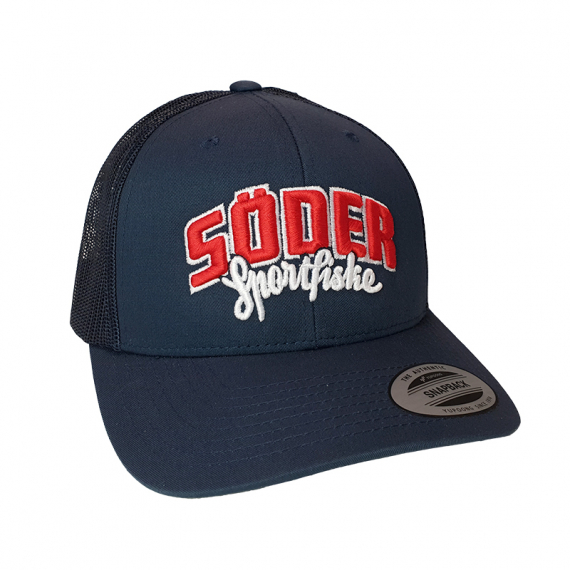 Söder Sportfiske Trucker Navy - Original Logo i gruppen Beklædning og fodtøj / Kasketter og hovedbeklædning / Kasketter / Trucker caps hos Sportfiskeprylar.se (HS1002133-OL)