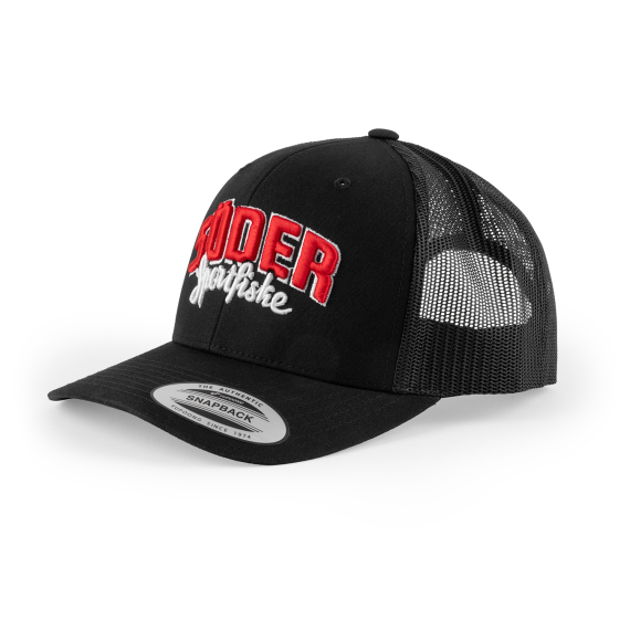 Söder Sportfiske Trucker Black - Original Logo i gruppen Beklædning og fodtøj / Kasketter og hovedbeklædning / Kasketter / Trucker caps hos Sportfiskeprylar.se (HS1002133-OL)