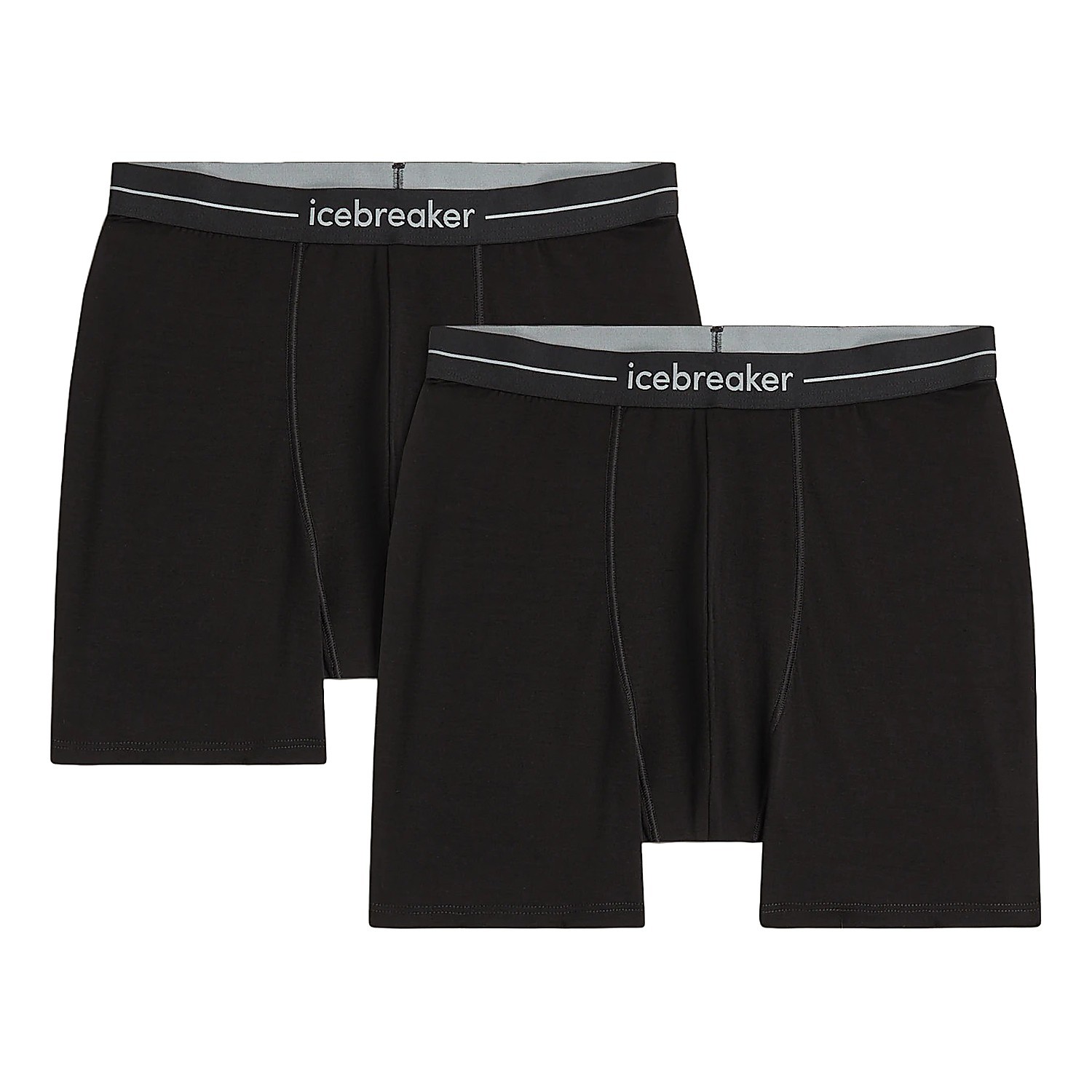 Icebreaker M\'s Merino 150 Anatomica Boxers 2 Pack Black i gruppen Beklædning og fodtøj / Beklædning / Undertøj / Undertøj hos Sportfiskeprylar.se (IB0A57E50011001r)