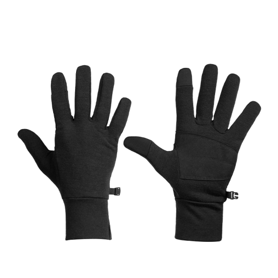 Icebreaker U Sierra Gloves Black i gruppen Beklædning og fodtøj / Beklædning / Handsker hos Sportfiskeprylar.se (IB1048290011005r)