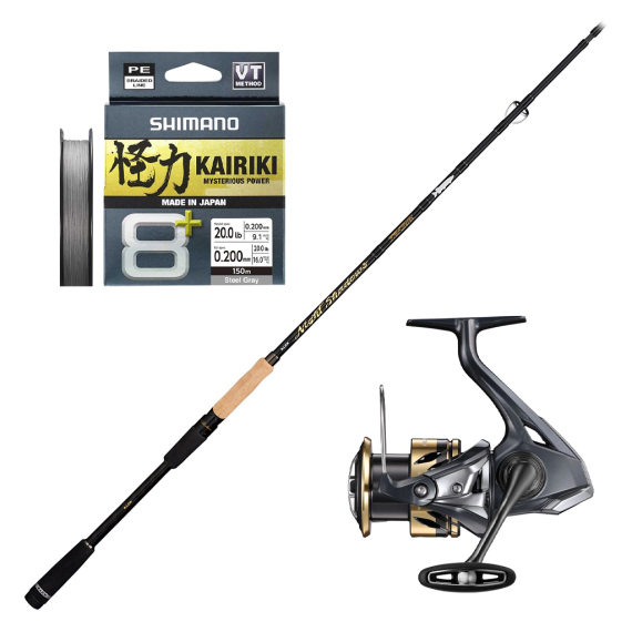 Illex Night Shadows S 2202 H Swimbait Driver & Ultegra FD Combo i gruppen Sæt / Spinnesæt / Gedde Spinnesæt hos Sportfiskeprylar.se (ILLEXNIGHTSHDWCOMBO)