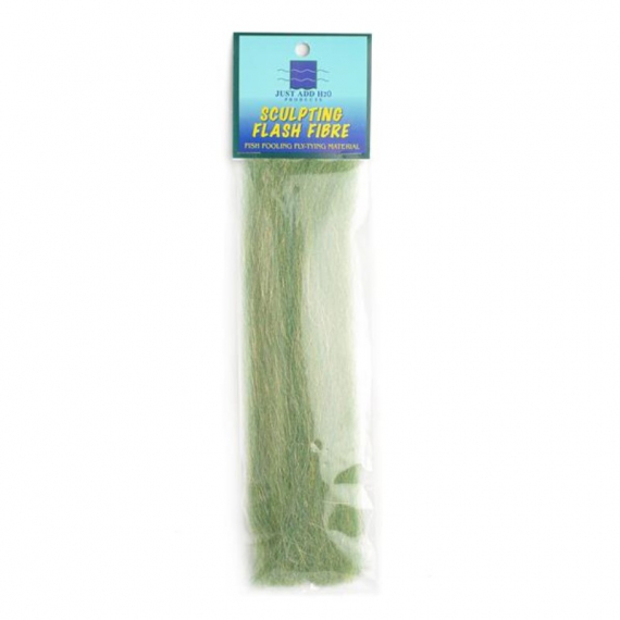 Sculpting Flash Fibre - Dark Olive i gruppen Kroge og endegrej / Fluebinding / Fluebindingsmateriale / Blink og syntetiske artikler hos Sportfiskeprylar.se (JA-SCFF64)