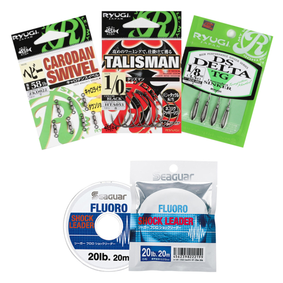 JDM Dropshot Bundle i gruppen Kroge og endegrej / Vertikalt fiskeri og dropshot tilbehør hos Sportfiskeprylar.se (JDMDROPSHOTBUDLE)