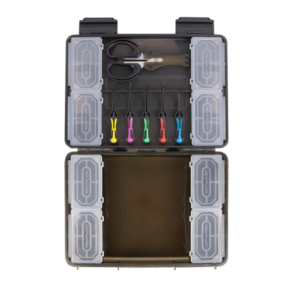 Korum Slim Blox Loaded i gruppen Opbevaring / Tackle-bokse / Terminal tackle-opbevarlng og udstyrsbokse hos Sportfiskeprylar.se (K0290095)