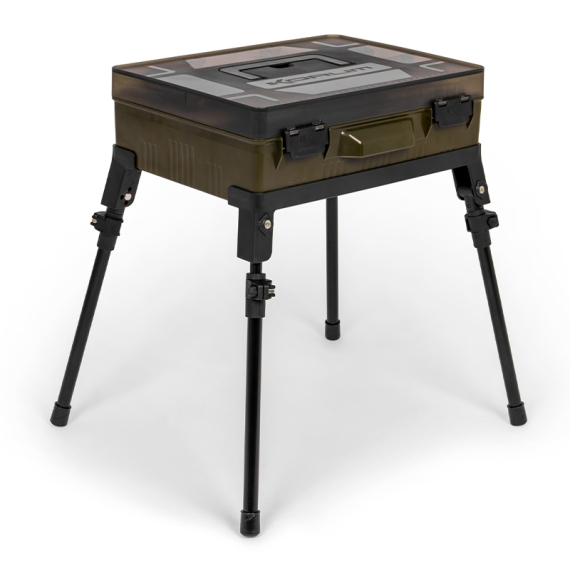 Korum Mega Blox Station Fully Loaded i gruppen Opbevaring / Tackle-bokse / Terminal tackle-opbevarlng og udstyrsbokse hos Sportfiskeprylar.se (K0290132)