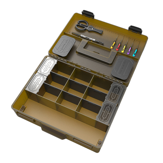 Korum Mega Blox Fully Loaded i gruppen Opbevaring / Tackle-bokse / Terminal tackle-opbevarlng og udstyrsbokse hos Sportfiskeprylar.se (K0290133)