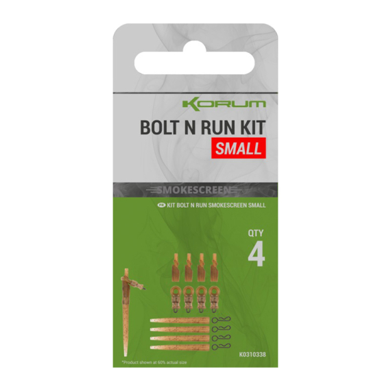 Korum Smokescreen Bolt N Run Kit i gruppen Kroge og endegrej / Rig tilbehør / Andet rigtilbehør hos Sportfiskeprylar.se (K0310338r)