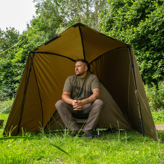 Korum Pentalite Quick Brolly - 2,2m i gruppen Outdoor / Telte og teltmøbler / Brollies og parasoller hos Sportfiskeprylar.se (K0370013)