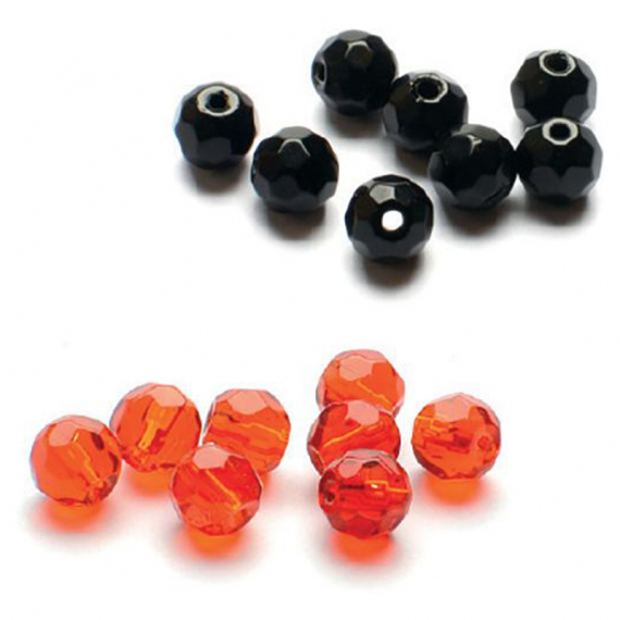 Darts Glass Beads Faceted (9-pack) - 6mm i gruppen Kroge og endegrej / Rig tilbehør / Perler og kugler hos Sportfiskeprylar.se (K7906-0609)