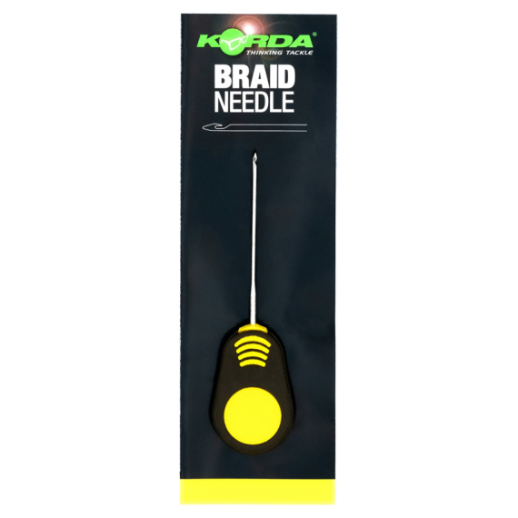 Korda Braided Hair Needle 7 cm (yellow) i gruppen Udstyr og tilbehør / Andre redskaber / Agnnål hos Sportfiskeprylar.se (KBNB)