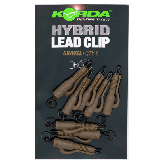 Korda Hybrid Lead Clips i gruppen Kroge og endegrej / Rig tilbehør / Blyklemmer hos Sportfiskeprylar.se (KHCGr)