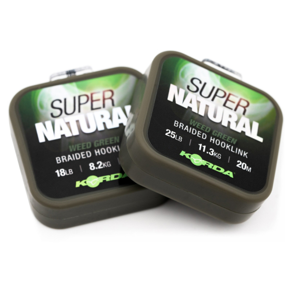 Korda Super Natural Weed Green i gruppen Kroge og endegrej / Ledere og Forfangsmateriale / Forfangsmateriale / Forfangsmateriale multifilament hos Sportfiskeprylar.se (KSNGr)