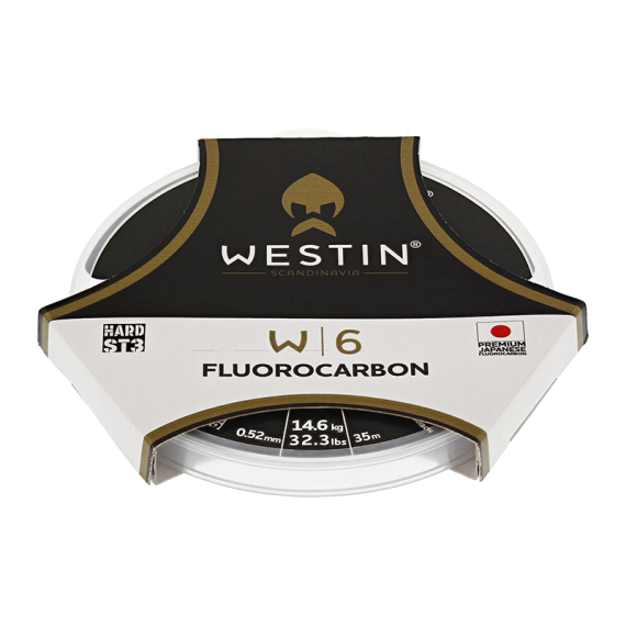 Westin W6 ST3 Flourocarbon 35m i gruppen Kroge og endegrej / Ledere og Forfangsmateriale / Forfangsmateriale / Forfangsmateriale fluorcarbon hos Sportfiskeprylar.se (L005-730-35r)