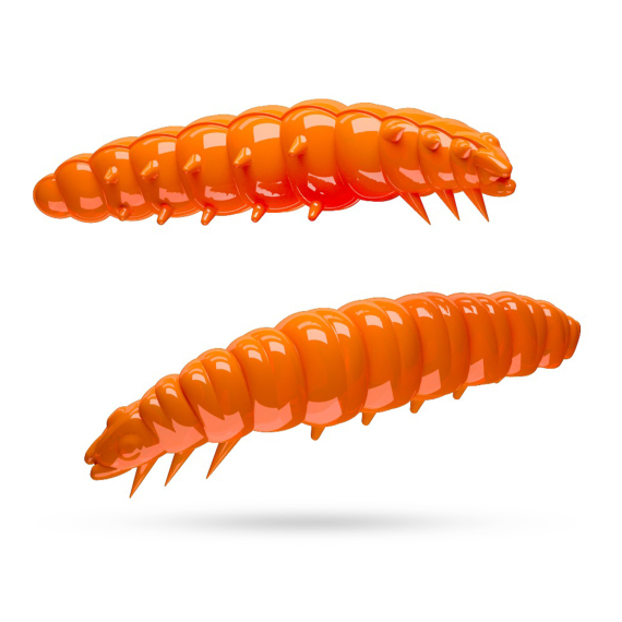 Libra Lures Larva 30 Krill (15-pack) - Hot Orange i gruppen Madding / Softbaits / krebs og creaturebaits / Creaturebaits hos Sportfiskeprylar.se (L30K15P-011)