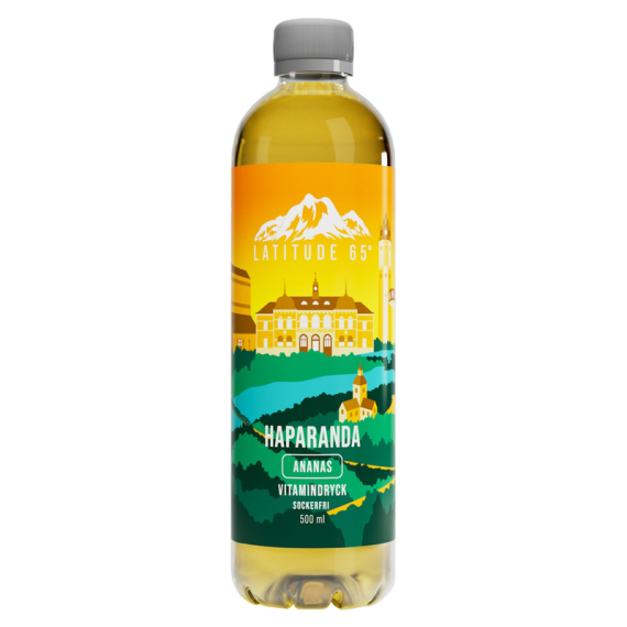 Latitude 65 Vitamin Drink 500ml - Haparanda i gruppen Outdoor / Lejrmad / Drikkevarer hos Sportfiskeprylar.se (L65-HAPARANDA)