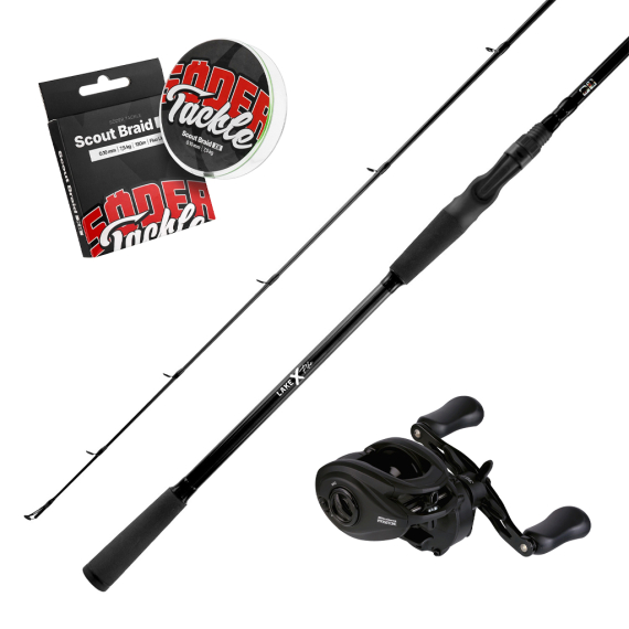 Lake X Pike & Abu Garcia Max 5 Casting Combo 8\'6\'\' 70-15g i gruppen Sæt / Kastesæt / Baitcastersæt Gedde hos Sportfiskeprylar.se (LAKEXABUMAXCMB)
