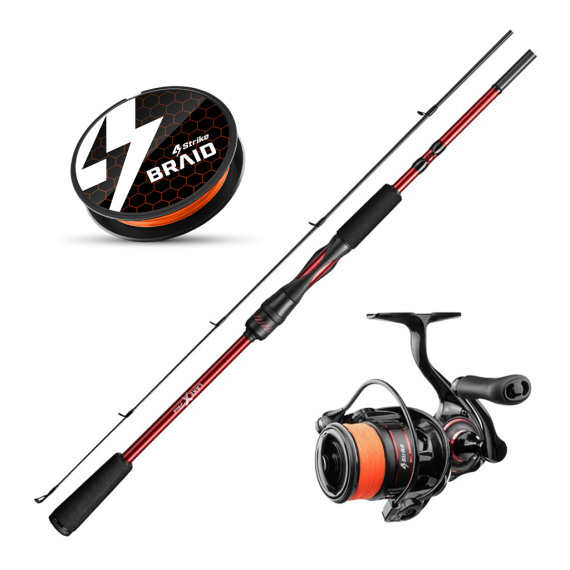 Lake X Perch 7\'2\'\' X-5-25g & Vortex Spinning Combo i gruppen Sæt / Spinnesæt / Aborre Spinnesæt hos Sportfiskeprylar.se (LAKEXPERCHVORTEXCOMBO)
