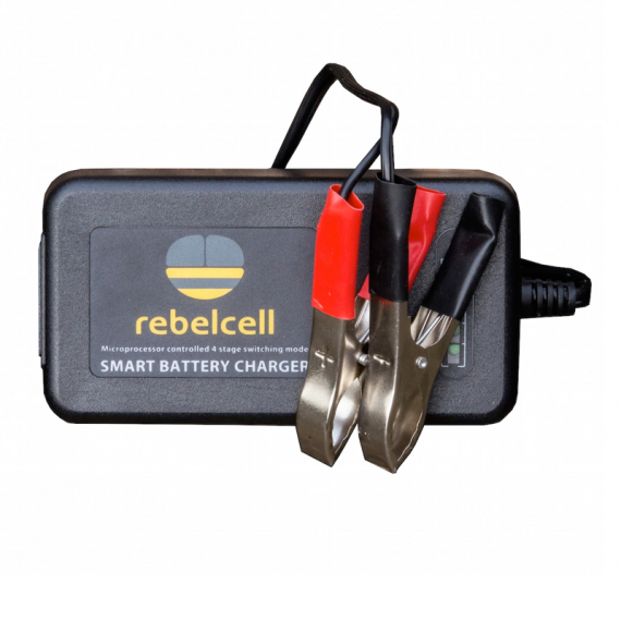 Rebelcell Charger 12.6V4A Li-ion for 12V18 AV Battery i gruppen Bådelektronik / Batterier og opladere / Batteriopladere hos Sportfiskeprylar.se (LC12V04REUA)